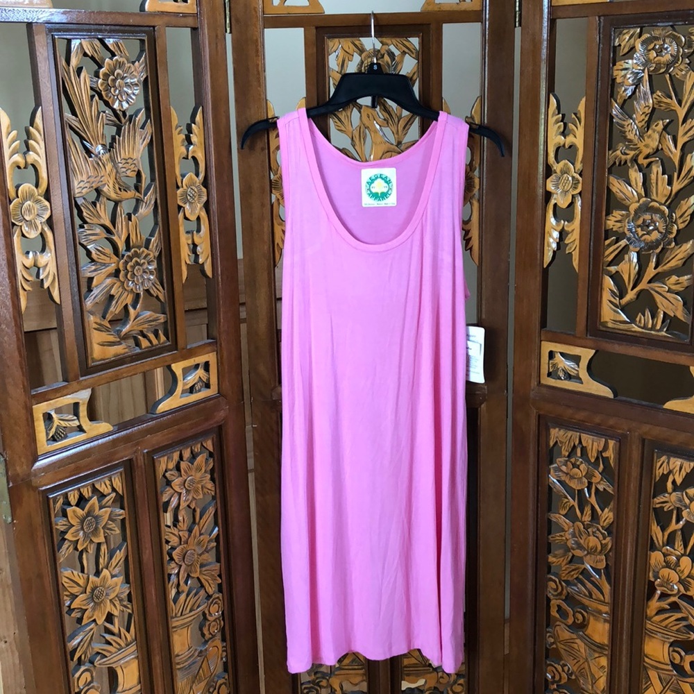 NWT Aegean Apparel Pink Nightgown Size M